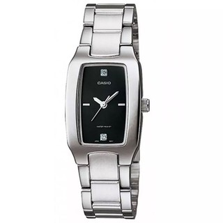 ภาพขนาดย่อสินค้าCasio นาฬิกาข้อมือผู้หญิง สายสแตนเลส สีดำ รุ่น LTP-1165A,LTP-1165A-1C2,LTP-1165A-1C2DF