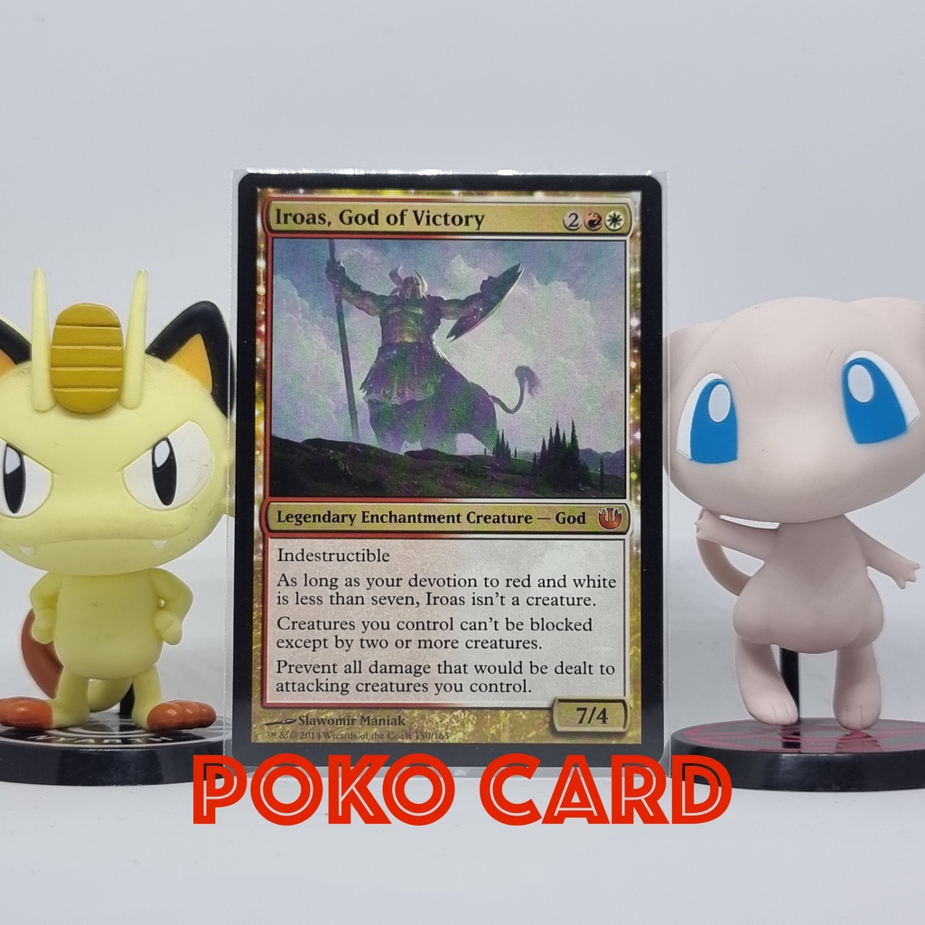 Carta Magic: The Gathering - Iroas, Dios De La Victoria (150/165) - Rareza Mítica De Journey Into Nyx