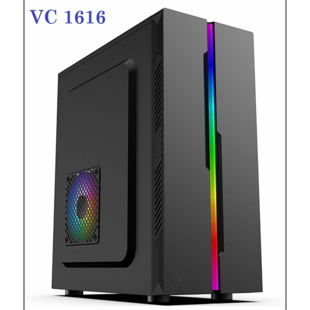 VENUZ ATX Computer Case VC1616 with RGB LED Strip | Shopee Thailand