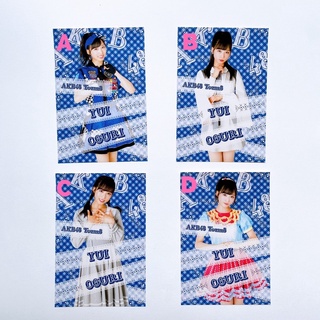 Akb48 Oguri Yui YuiYui sticker photo 🌰🐥  ขนาด 4*5.7นิ้ว ขนาดประมาณ Postcard