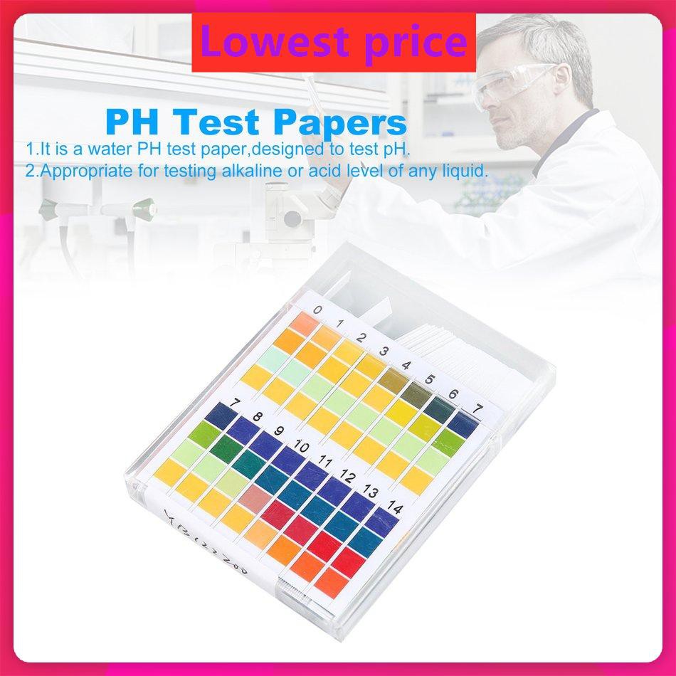 ภาพหน้าปกสินค้ากระดาษทดสอบ pH ความแม่นยำ DF แบบข้ามพรมแดนสำหรับการวัดค่า pH คอนทราสต์ 4 สีกระดาษทดสอบแบบบรรจุกล่องความแม่นยำ 0-14
