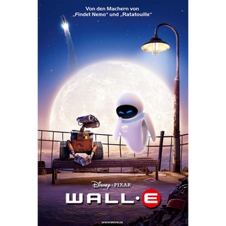 โปสเตอร์หนัง Wall E วอลล์ - อี แอนิเมชัน Movie Poster ภาพติดผนัง โปสเตอร์ติดผนัง ตกแต่งบ้าน รูปติดห้อง ของสะสม ร้านคนไทย