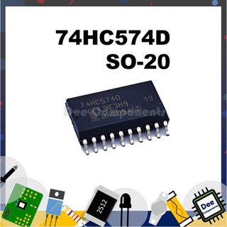 74HC574 Logic - IC SO-20  2 - 6 V -40°C ~ 125°C 74HC574D NXP 5-1-11