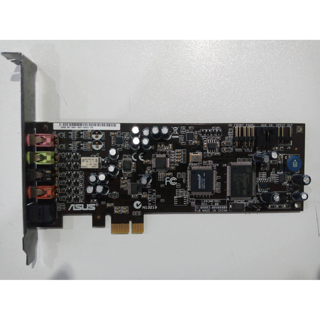 Sound Card For Pc Windows 11 ASUS Xonar DGX PCI-E Sound Card With Dolby ...