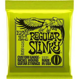 สินค้า Ernieball สายกีตาร์ไฟฟ้า เบอร์ 1046 แท้100% ปลีก1ชิ้น 10-46