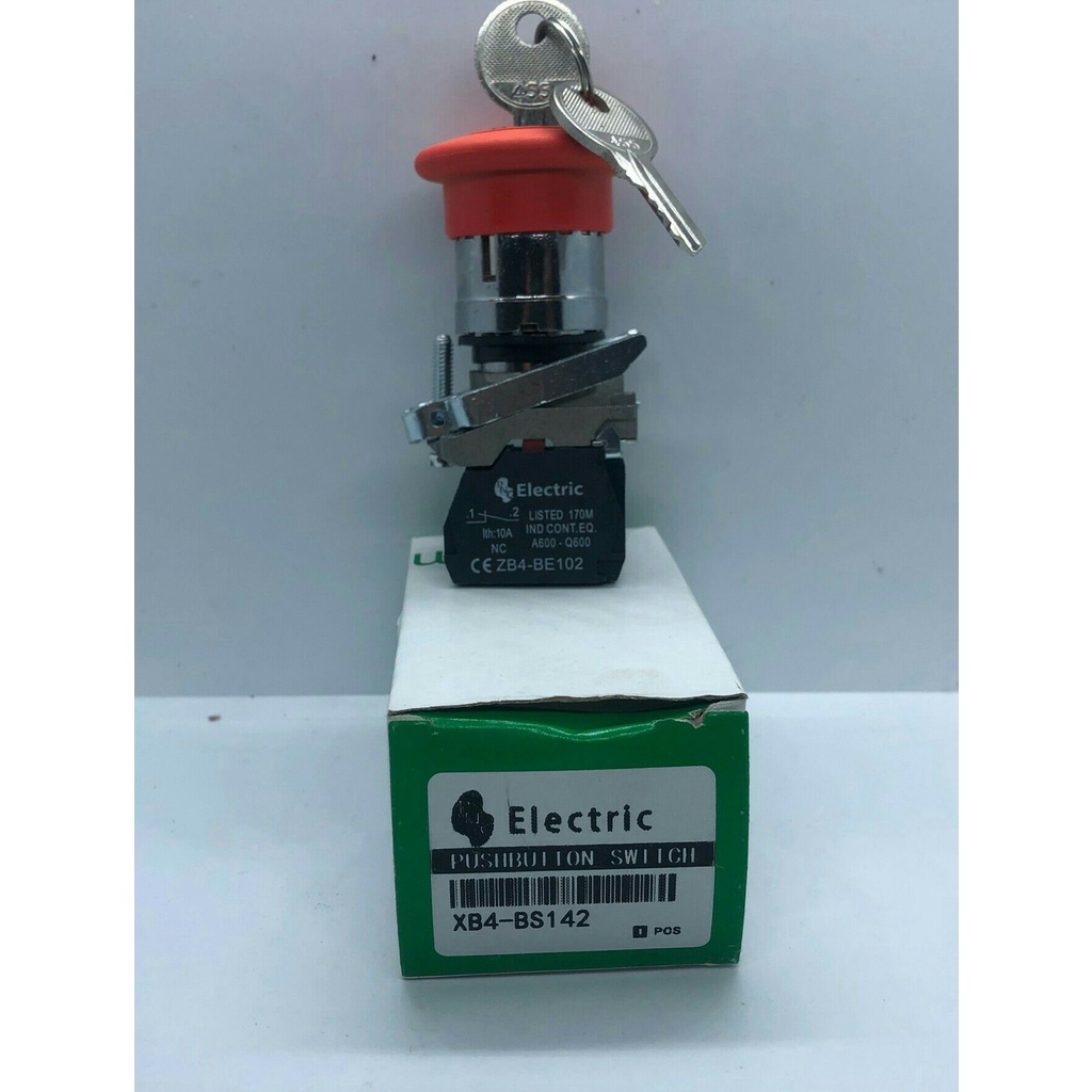 สวิทช์กุญแจ-รุ่นxb4-bs1-42-1no-push-button-switch-ขนาด22มิล-สินค้าคุณภาพดีเยี่ยม