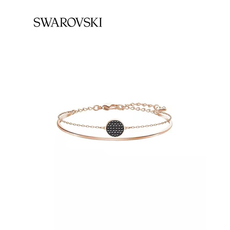 จัดส่งด่วนทั่วไทย-swarovski-สร้อยข้อมือสุภาพสตรีดีไซน์ลามิเนต-เครื่องประดับแท้-100-คริสตัลแฟชั่นของขวัญวันหยุด