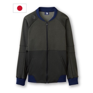 ATHLISH  Colour Block, two colour, Full-open Track Jacket, winter wear, Japanese School Sportswear Brand