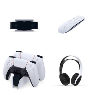 สินค้า จอย Sony PS5 PlayStation 5 DualSense Wireless Controller แท่นชาร์จ Charging Station หูฟัง PULSE 3D Wireless Headset