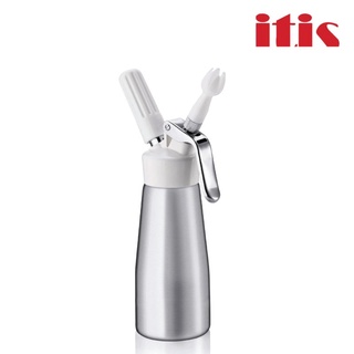 ITIS 1AWPW 0.5L Aluminum Cream Whipper Apple Green with White Head