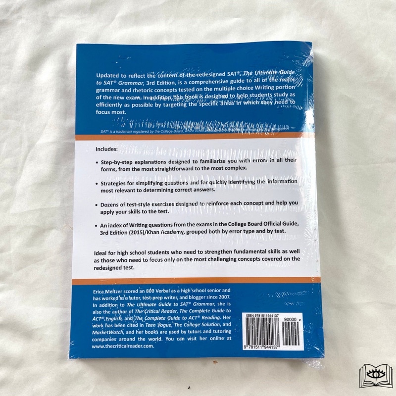 The Ultimate Guide to SAT Grammar eBook : Meltzer, Erica