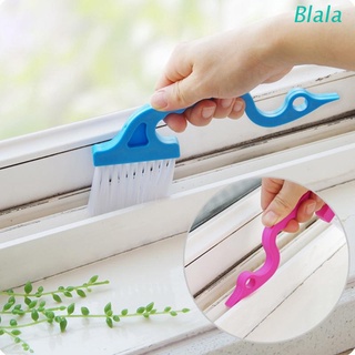 Blala แปรงทําความสะอาดมุมประตู หน้าต่าง แบบมือถือ รูปหงส์