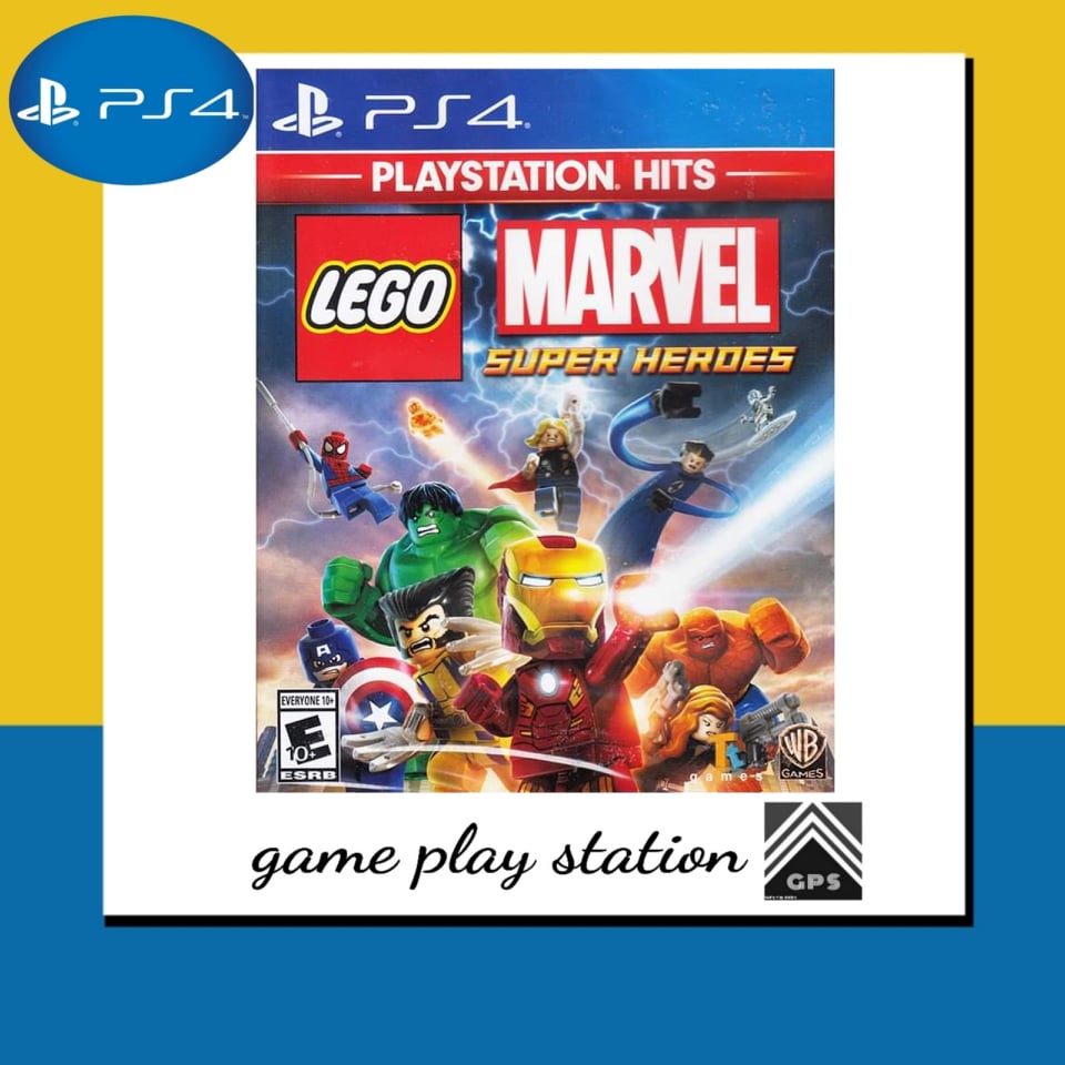 ภาพหน้าปกสินค้าps4 lego marvel super heroes ( english zone 1 )