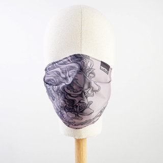 หน้ากาก ผ้าสาลู ลายฮันเนีย 5 ชั้น ป้องกันฝุ่น ป้องกันละออง / Hannya Salo Anti Droplet Fabric MASK layers Dust Protect