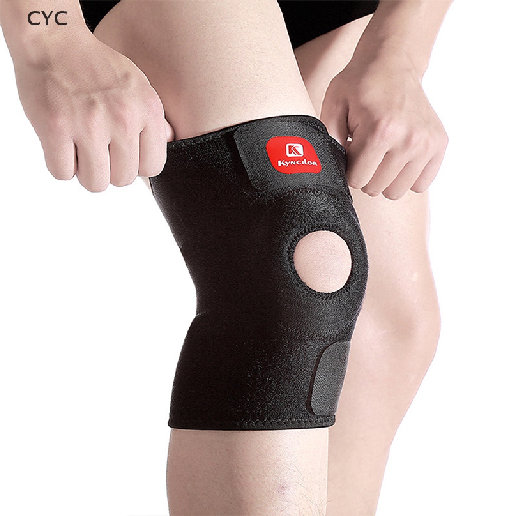 cyc-knee-brace-open-patella-support-adjustable-elastic-sports-kneecap-protector-cy