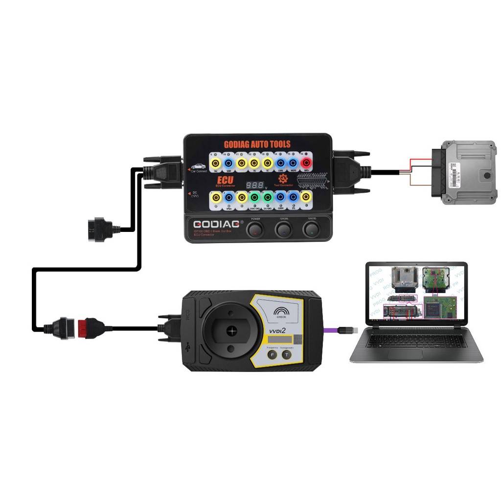 godiag-gt100-เครื่องมือตรวจจับโปรโตคอล-obdii-obdii-ecu-เชื่อมต่อ-16pin