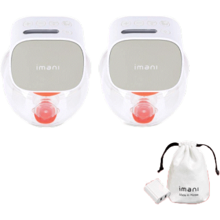 [รุ่นใหม่ล่าสุด 2023] IMANI i2 Plus เครื่องปั๊มนมไร้สาย เกรดพรีเมียม พร้อมหน้าจอ LCD รับประกันศูนย์ 1 ปี