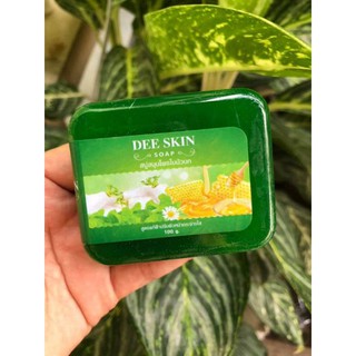 สบู่ ล้างหน้า ผิวหน้ากระจ่างใส ลดสิวฝ้า ดีสกิน สบู่ดีสกิน dee skin soap