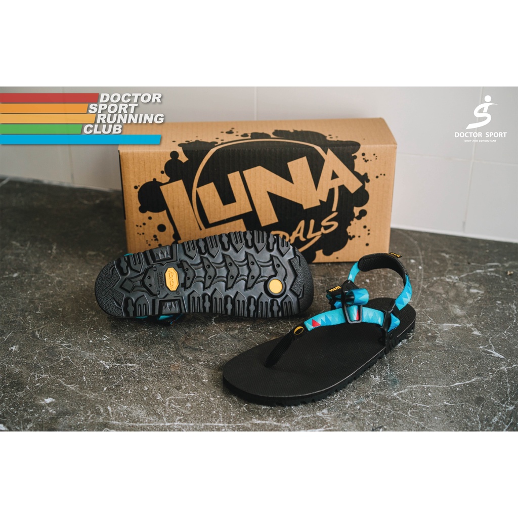 ภาพหน้าปกสินค้ารองเท้าแตะวิ่งเทรล Luna Sandals-OSO Winged(Unisex) จากร้าน doctorsportshop บน Shopee