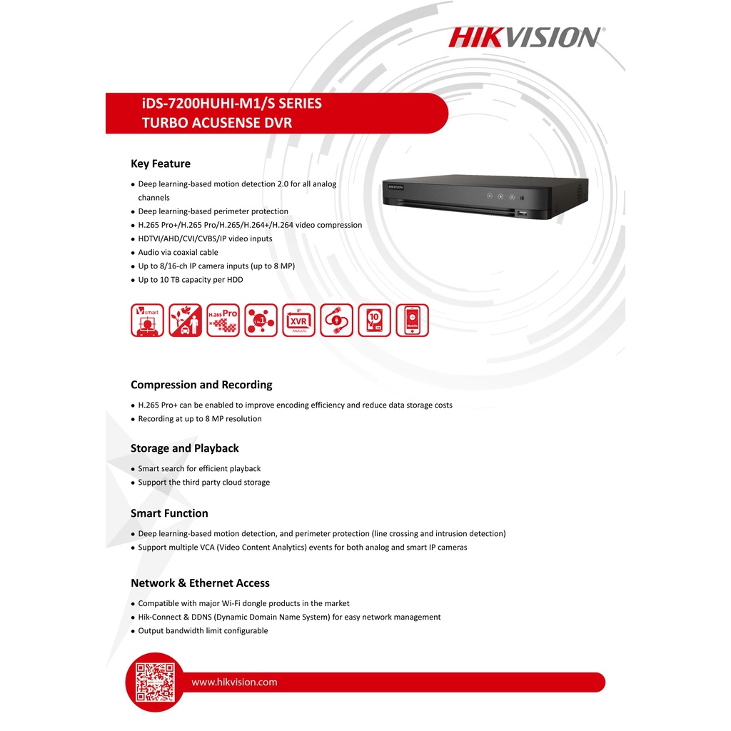 hikvision-เครื่องบันทึกกล้องวงจรปิด-dvr-8-ช่อง-รุ่น-ids-7208huhi-m1-e-c
