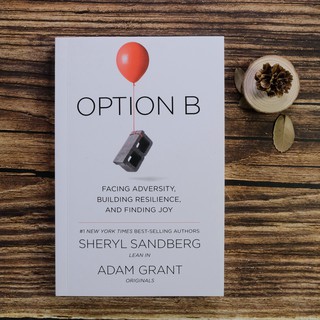 【หนังสือภาษาอังกฤษ】Option B อีกทางเลือกหนึ่ง ภาษาอังกฤษOriginal โปรแกรมBตัวเลือก Lean In ก้าวไปข้างหน้าโดยFull