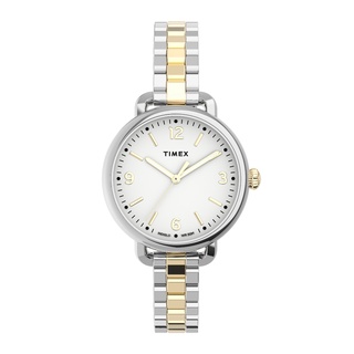Timex TW2U60200  WOMEN'S STANDARD DEMI นาฬิกาข้อมือผู้หญิง Silver & Gold Color