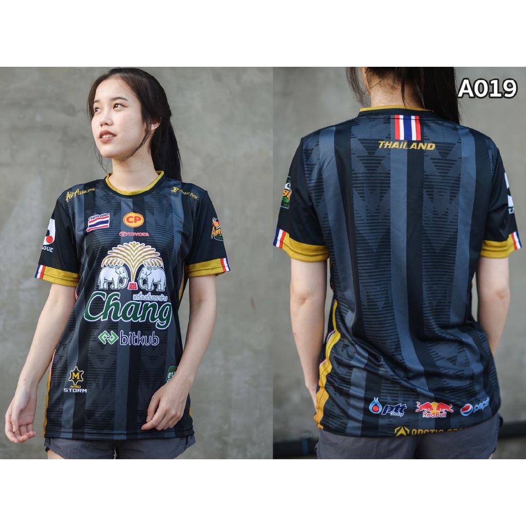 พร้อมส่ง-เสื้อกีฬาแขนสั้น-คอกลม-ลายทีมชาติไทย-chang-jersey-limited-edition-ad748