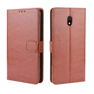 เคสสำ Redmi 8A Case Leather Flip Back Cover Xiaomi Redmi 8A 8 A Redmi8A เคสฝาพับ มือถือแล