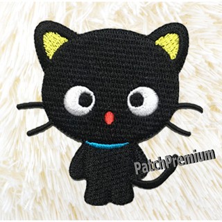 แมวดำ - ตัวรีด (Size M) ตัวรีดติดเสื้อ
