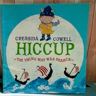 หนังสือปกอ่อน Hiccup the Viking who was seasick มือสอง