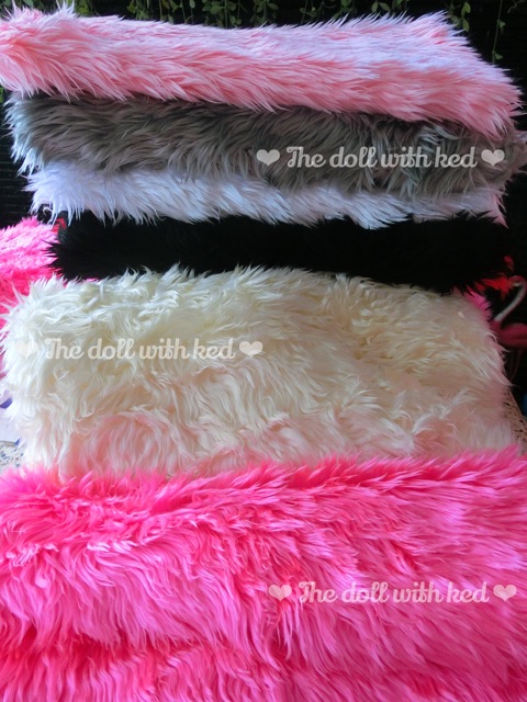 ภาพสินค้าส่งฟรี มีปลายทาง พรมขนมิ้งราคา  เล็ก150 จากร้าน thedollwithked บน Shopee ภาพที่ 2