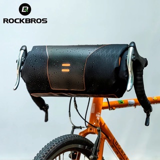 Rockbros กระเป๋าเก็บของ 3 ชั้น 2 ลิตร กันน้ํา อุปกรณ์เสริม สําหรับติดด้านหน้ารถจักรยาน