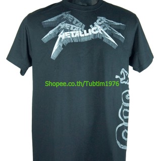 เสื้อวง Metallica เสื้อวงดนตรีร็อค เดธเมทัล เสื้อวินเทจ เมทัลลิกา MET1591