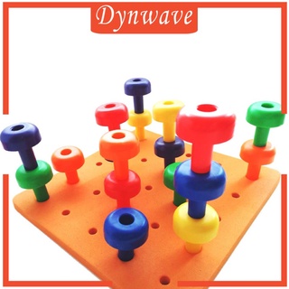 [Dynwave] ชุดของเล่นเกมส์ก่อสร้าง Pegboard 30 ชิ้น