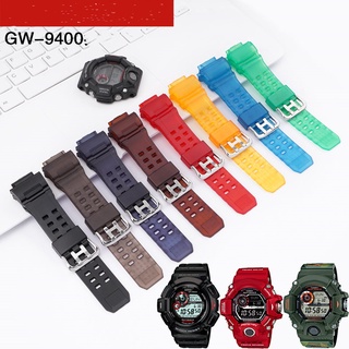 สินค้า สายนาฬิกาข้อมือ แบบนิ่ม สําหรับ Casio g-shock GW9400 GW-9400-1CR GW-9400-3CR