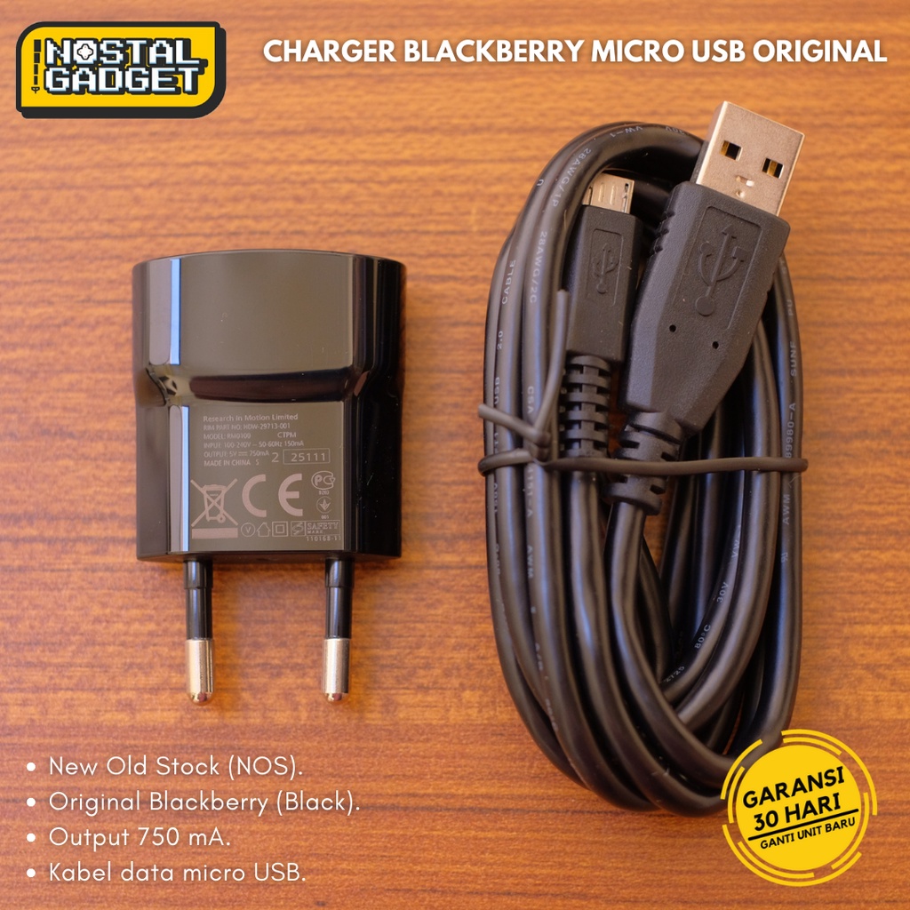 CELLONIC Cavo Micro USB 2.0 Da 1m In PVC Nero – Ricarica Rapida 2A E Trasferimento Dati Per BlackBerry (Passport, Classic, Priv, Z10, Q10, E Altri)