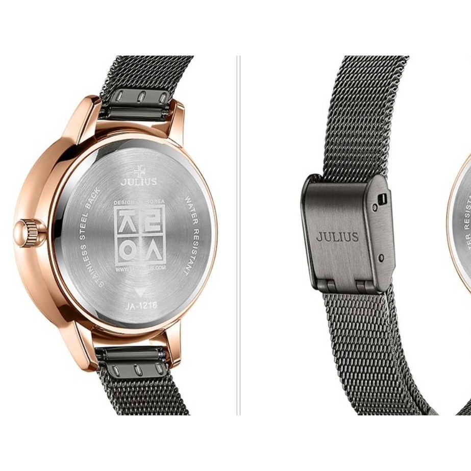 ภาพสินค้าJulius watch นาฬิการุ่น Ja-1216 นาฬิกาแบรนด์แท้จากหลี นาฬิกาผู้หญิง นาฬิกาจูเลียส จากร้าน jin.costume บน Shopee ภาพที่ 5