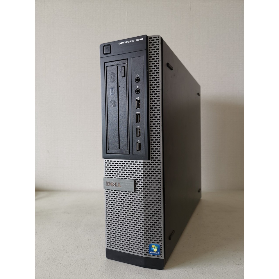 คอมมือสอง-พร้อมใช้งาน-ยี่ห้อ-dell-optiplex-7010-dt-cpu-core-i3-gen-2-หรือ-gen-3-แรม-4-gb-ฮาร์ดดิสก์-ssd-120-gb