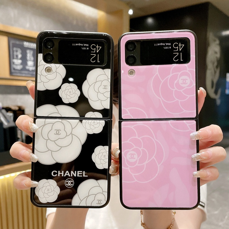 เคสป้องกันโทรศัพท์มือถือ-pc-แบบแข็ง-ลายดอกไม้น่ารัก-สําหรับ-samsung-galaxy-z-flip-3-flip-4-z-flip3