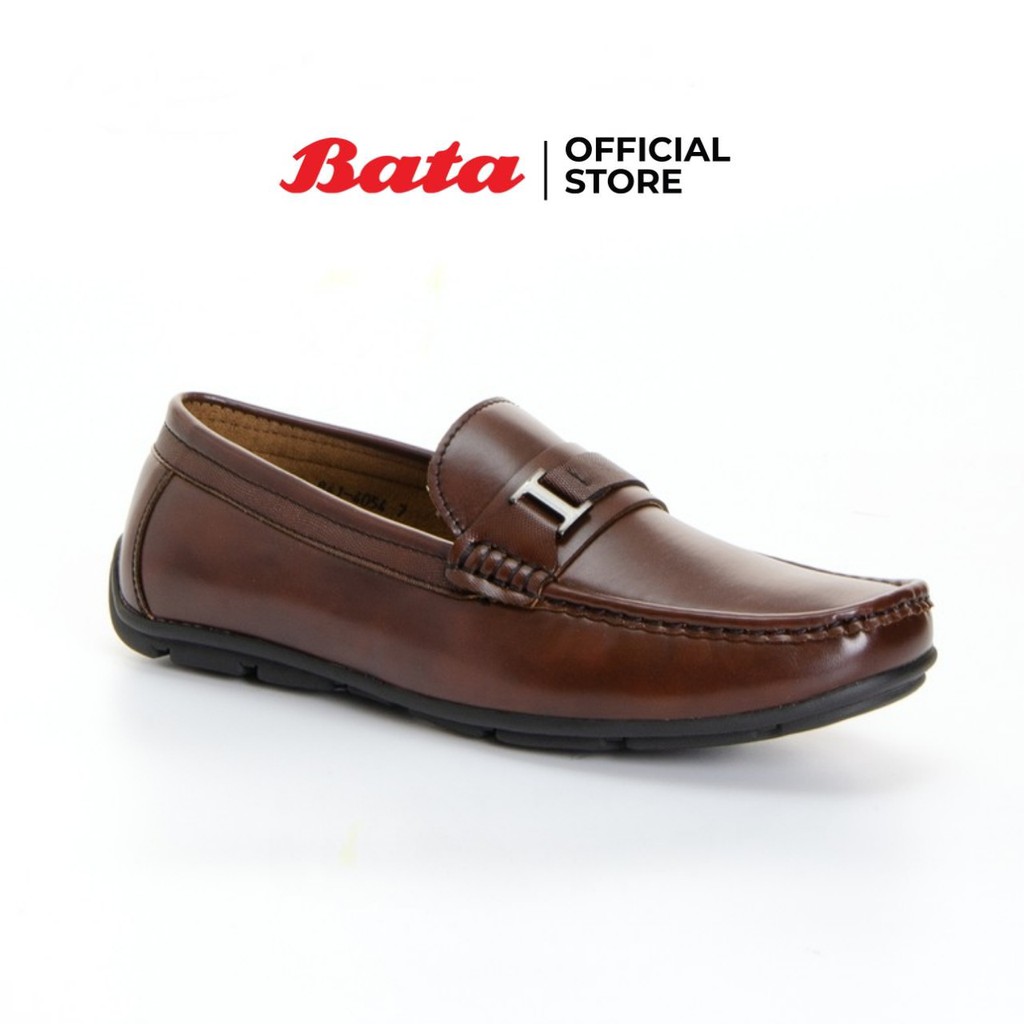 รูปภาพสินค้าแรกของBata บาจา รองเท้าคัทชู รองเท้าลำลอง รองเท้าทำงานผู้ชาย รองเท้าสุภาพ รองเท้าทางการ แบบสวม สำหรับผู้ชาย สีน้ำตาล รหัส 8414054
