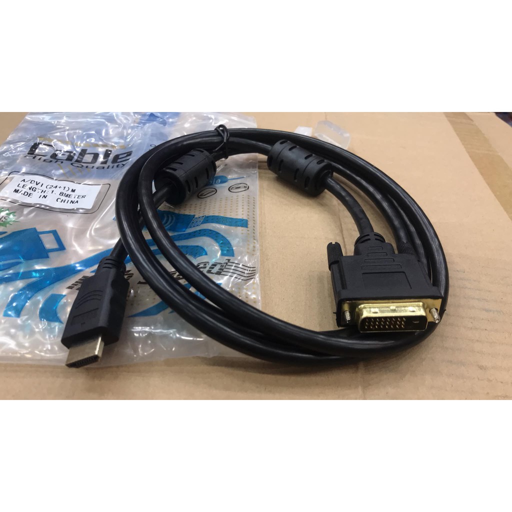 สาย-dvi-24-1-to-hdmi-1-8m-พร้อมส่ง-dvi-to-hdmi