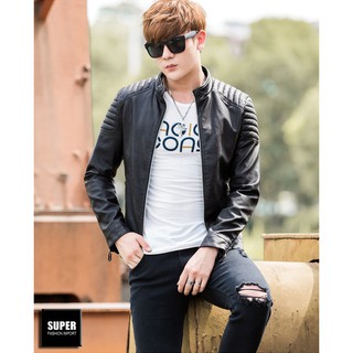 Jacket Biker มี3สีให้เลือก