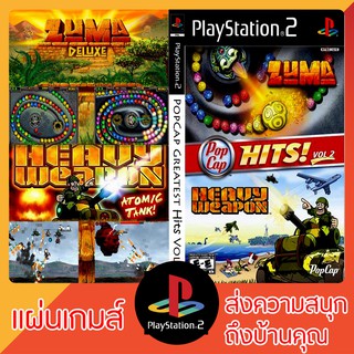 แผ่นเกมส PS2 : PopCap Hits 2