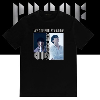 เสื้อยืดคอกลมเสื้อยืด พิมพ์ลาย Bts ALBUM PROOF CONCEPT JUNGKOOK Version !!S-4XL