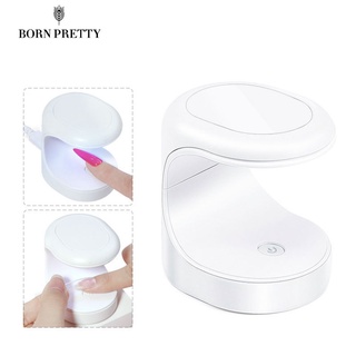 Born PRETTY เครื่องเป่าเล็บ LED 16W ขนาดเล็ก แบบพกพา ชาร์จ USB 6w