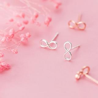 ภาพหน้าปกสินค้าInfinity Earrings ต่างหูเงินแท้ ที่เกี่ยวข้อง