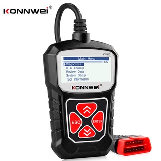 ภาพหน้าปกสินค้าKonnwei Obdii เครื่องสแกนเนอร์ KW310 วินิจฉัยเครื่องยนต์ 12V หลายภาษา ที่เกี่ยวข้อง