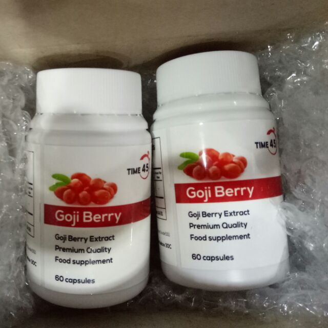 goji berry ผงโกจิเบอรี่แค๊ปซูล time45 | Shopee Thailand