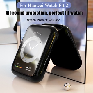 ภาพขนาดย่อของสินค้าเคสนาฬิกาข้อมือ TPU นิ่ม แบบใส บางพิเศษ อุปกรณ์เสริม สําหรับ Huawei Watch fit 2 fit Huawei Watch fit2