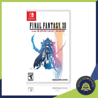 สินค้า Final Fantasy XII The Zodiac Age Nintendo Switch Game แผ่นแท้มือ1!!!!! (Final Fantasy 12 The Zodiac Age Switch)